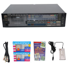 TEAC V-909RX Cassette Deck Auto Reverse Stereo DBX Dolby B/C with Remote
