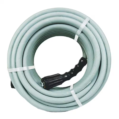 #ad 1 4 In. X 50 Ft. 3000 PSI Rubber Pressure Washer Hose Non Marking with M22 Fitt $62.92