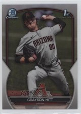 2023 Bowman Draft Chrome Refractor Grayson Hitt #BDC-57 0nr3