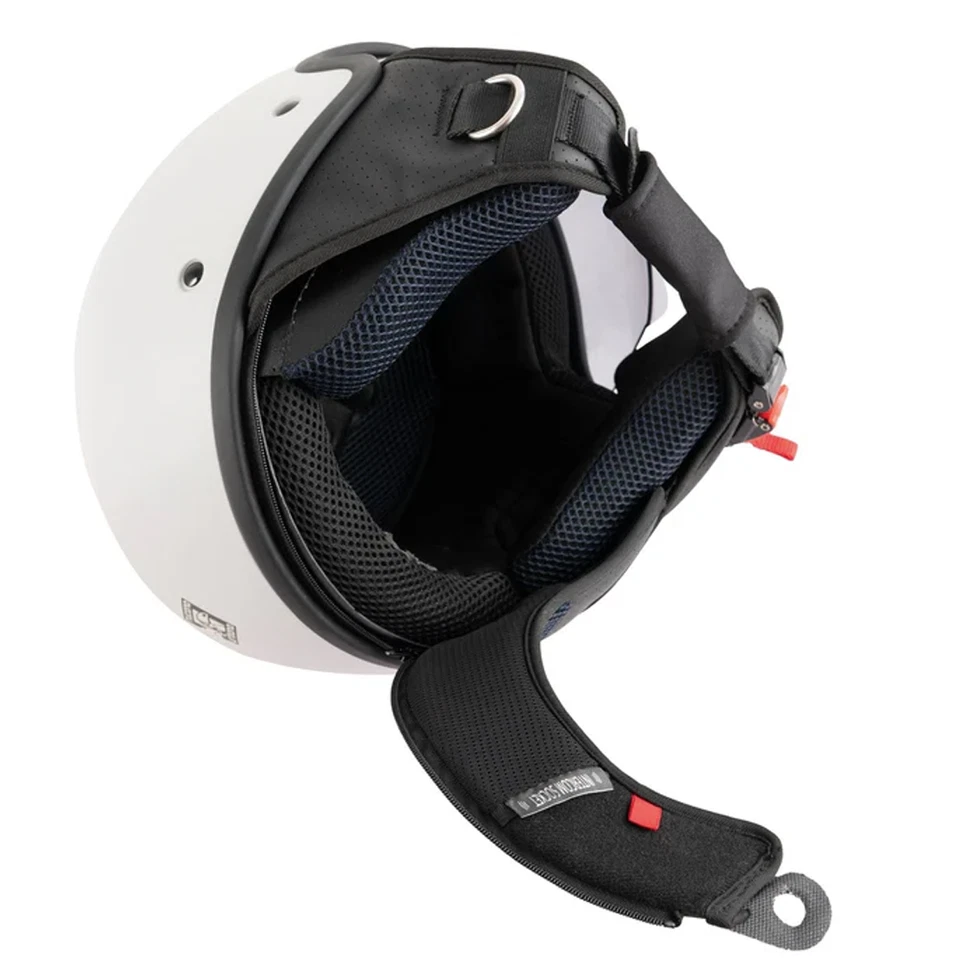 Tucano Urbano Casque EL'FRESH 6.0 Matt Gris Clair Blanc E2206 - Photo 4/4