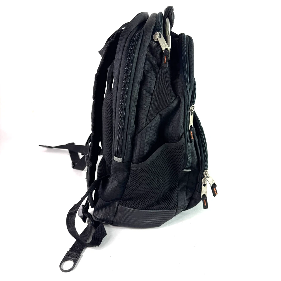 Mochila Harley Davidson Genuina Motocicletas WS191 Bar Shield Bordada Negra Foto 3 de 4