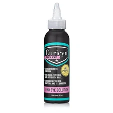 Curicyn Pink Eye Solution (3 oz), Dog Eye Drops, Conjunctivitis Eye Drops for Do