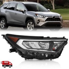 Right Passenger Side LED Headlight for 2019 2020 2021 Toyota Rav4 LE XLE