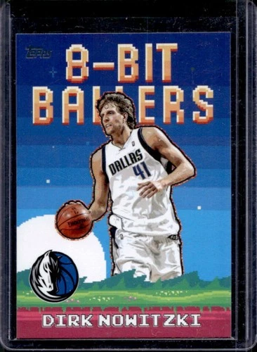 2025-26 Topps Dirk Nowitzki 8-Bit Ballers #8B-22 Mavericks