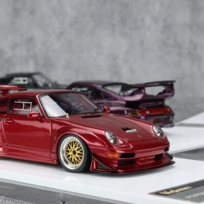MakeUp 1:43 Diecast Car Model Porsche 911 993 GT2 EVO 1998