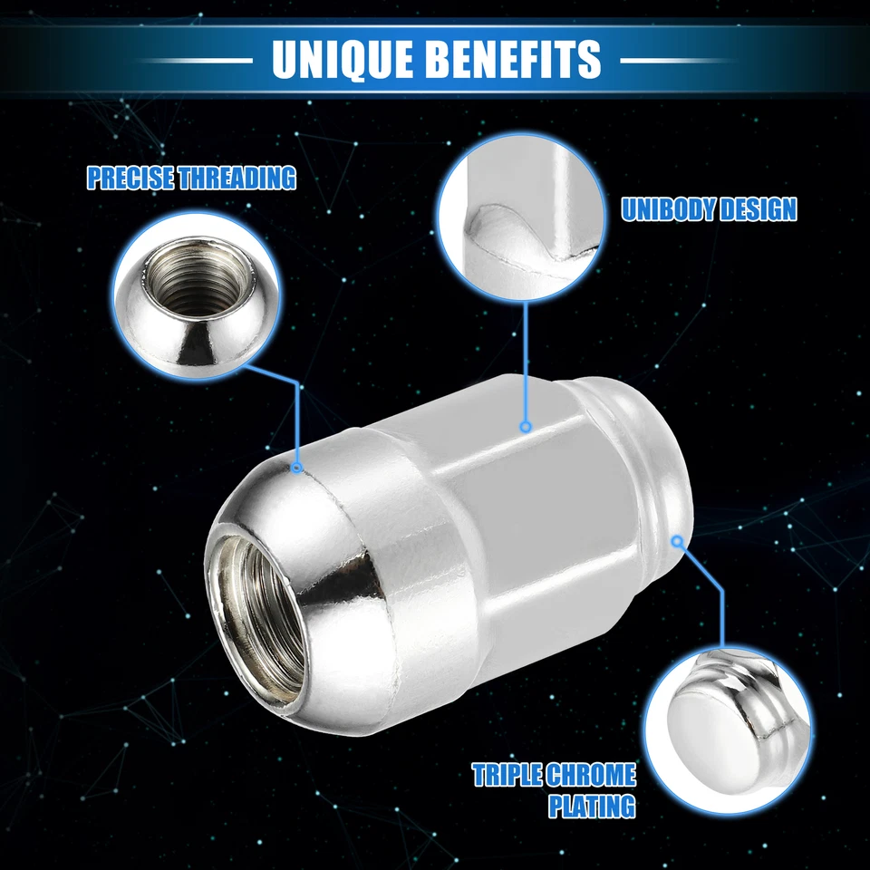 CINCO tuercas de rueda personalizadas para Honda CR-V duraderas M12x1,5 tuercas de neumáticos Foto 3 de 4