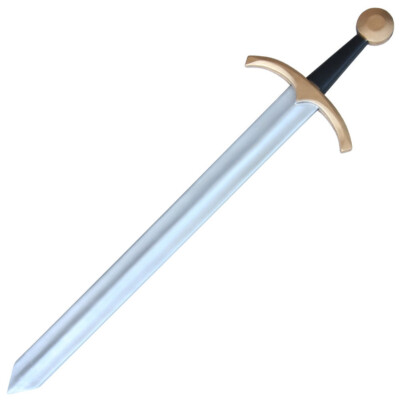 Medieval Foam Longsword 34.5'' Tewkesbury Hand & Half Knight Cosplay LARP Sword