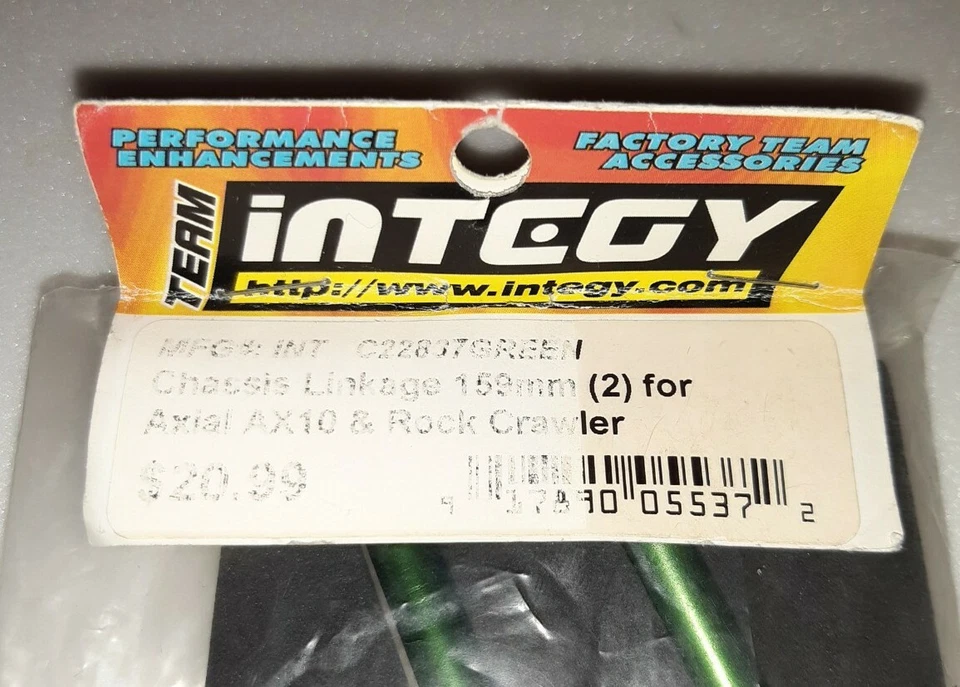 INTEGY Chassis Linkage 159mm (2pcs) pour Axial AX10 Scorpion et Rock Crawler. - Photo 2/2