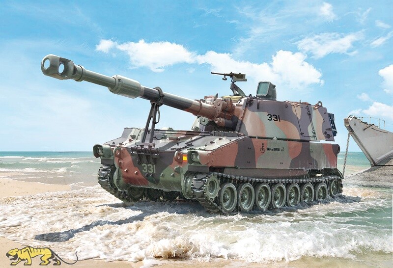 Italeri 510006589 1:35 M-109/A2-A3g Haubitze - Bild 2