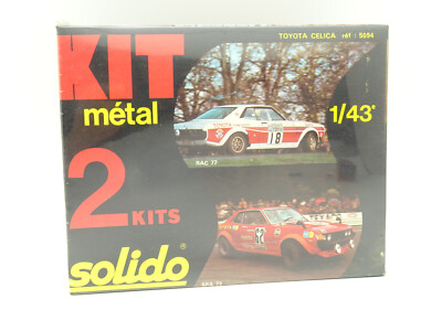 Solido Mounting Kit 1/43 - Toyoya Celica Rallye RAC 1977 + SPA 1973 5094