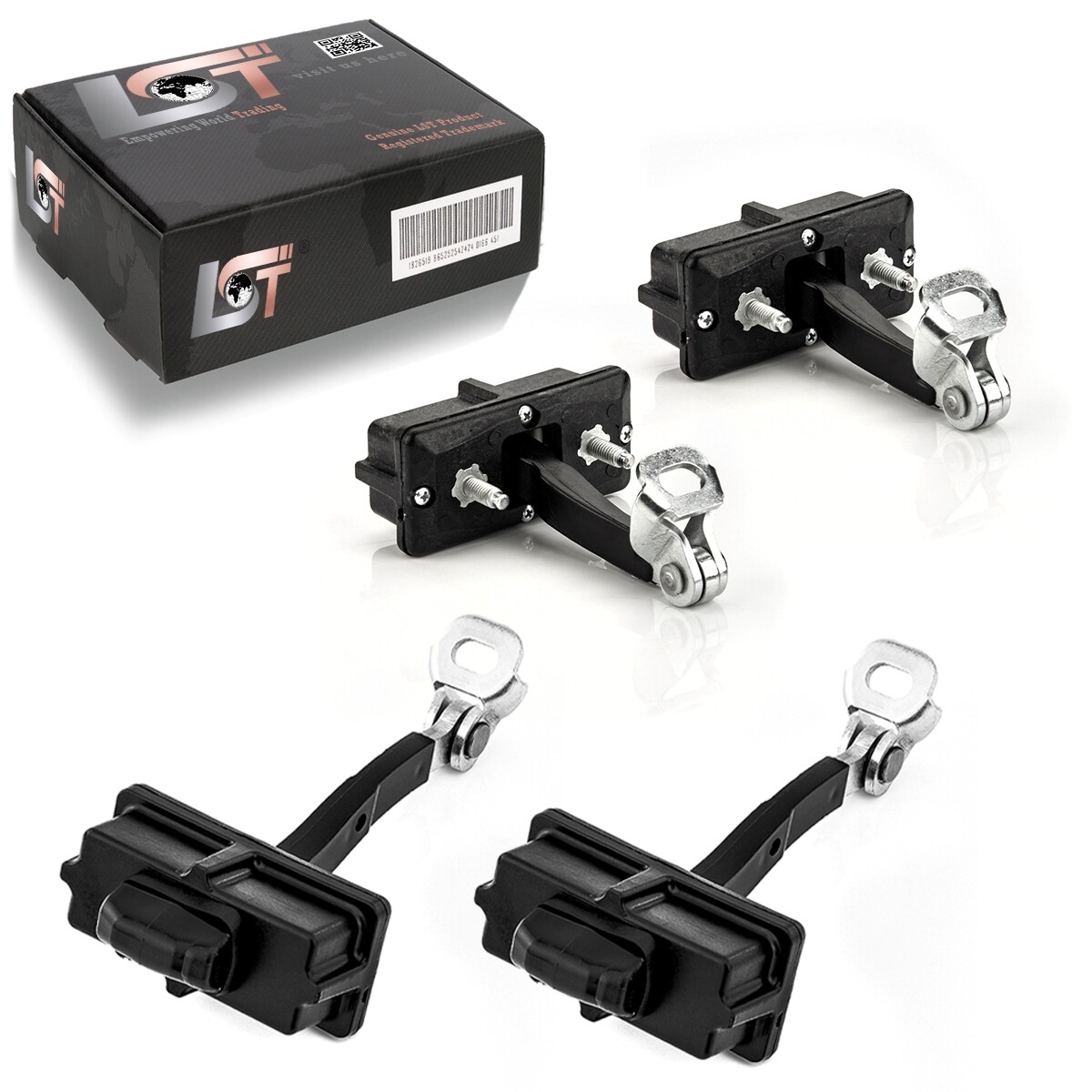 4X Door Stopper Door Holder Front Rear Set For Fiat Grande Punto Evo 199