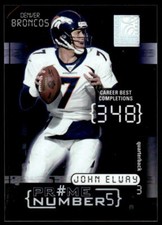 2001 Donruss Elite #PN-2a John Elway FOOTBALL Denver Broncos