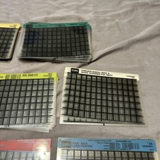 LOT OF 230+ TORO MICROFICHE SHEET CARDS