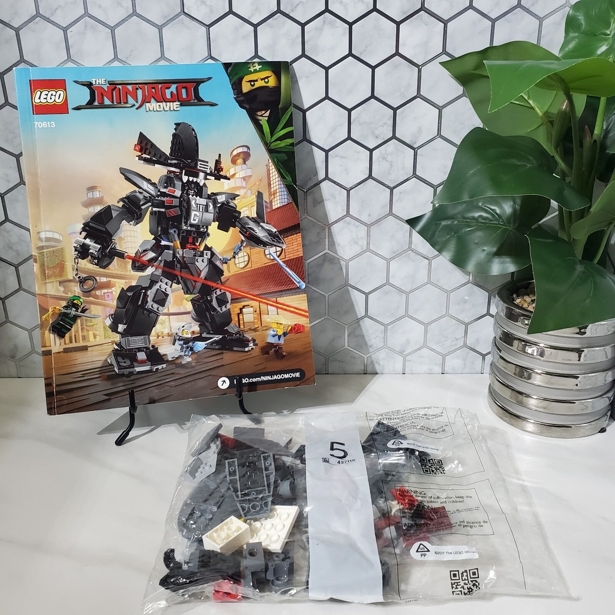 Lego The Ninjago Movie Garma Mecha Man 70613 Replacement Bag #5