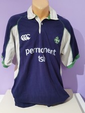 Irfu Ireland Rugby 2004 training Shirt Jersey Medium Canterbury 