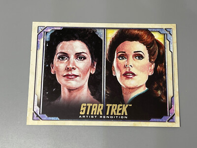 2021 Rittenhouse Women Of Star Trek Artist Rendition AR7 Deanna Troi