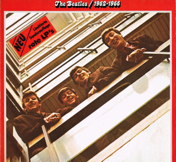 欧2LP Beatles 1962-1966 0602547048455 Apple Records /00660 2xLP The Beatles 1962-1966, Red Album RED VINYL / GATEFOLD
