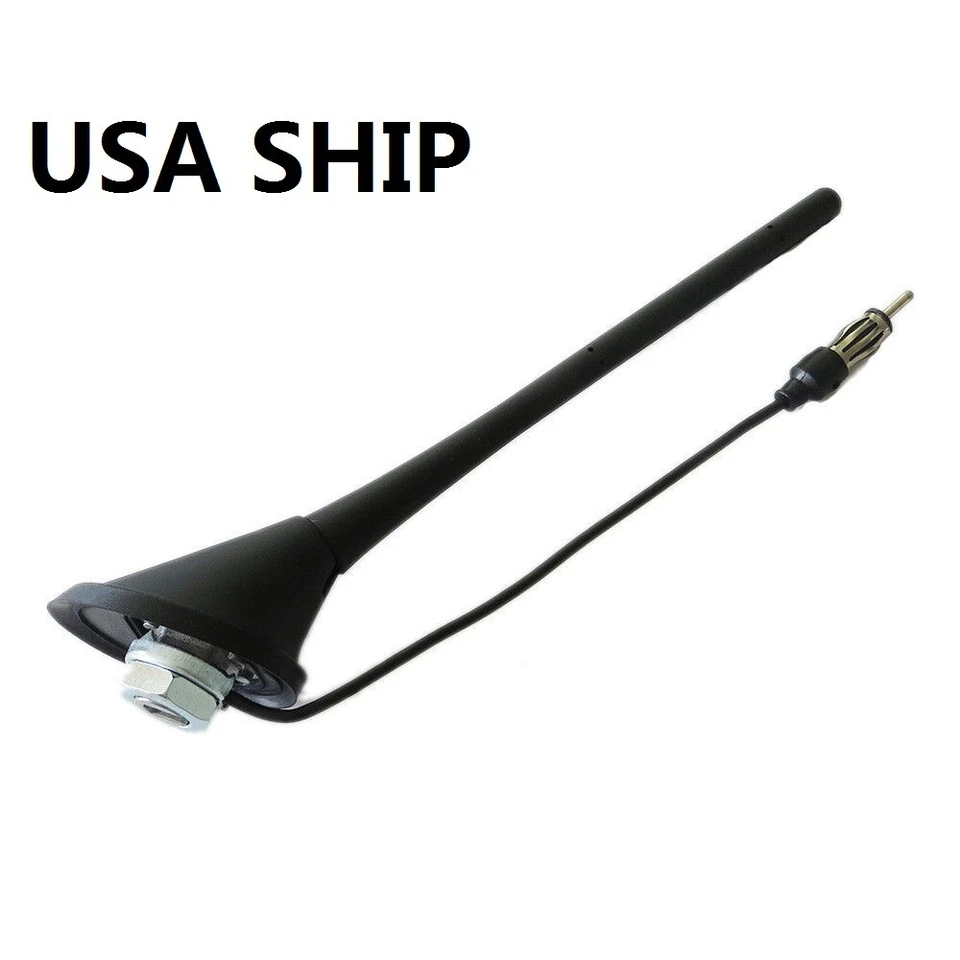 With Mount Swivel Base Car Aerial Roof Antenna Radio AM/FM For Chevrolet Dodge - Image 2 of 4