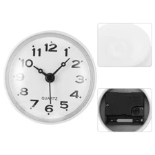 Shower Clock Silent Waterproof Clock Non Ticking Wall Clock Waterproof Clock