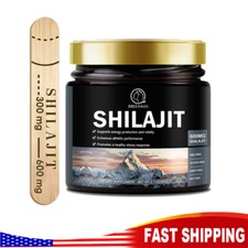 Organic Himalayan Pure 100 Shilajit, Soft Resin,Extremely Potent, Fulvic Acid