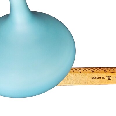 Vintage Murano Fornasa De Mvran Al Insegna De Moreto Blue Squat