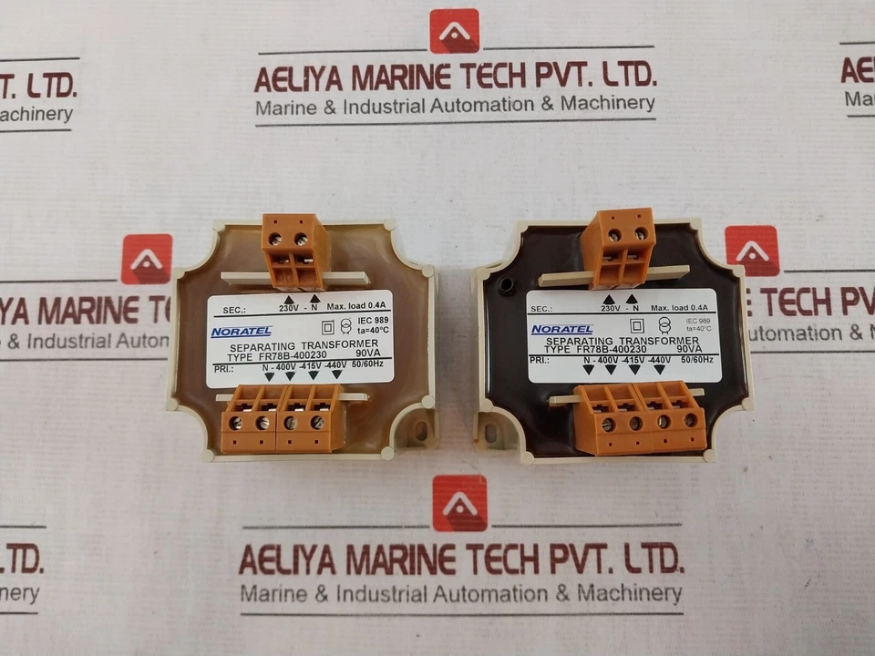 Transformador Aislante NORATEL FR78B-400230 90VA 0.4A N-400V-415V-440V - Imagen 2 de 4