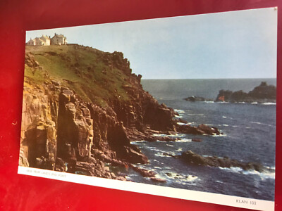Blick vom Land s End Point. Cornwall. Postkarte 1970/80er Jahre 