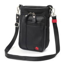 EVANGELION x MOUSTACHE Mini Shoulder Bag Smartphone NERV Black Japan Limited New