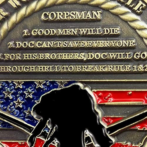 Navy Corpsman DOC Challenge Coin - Bild 5 von 6