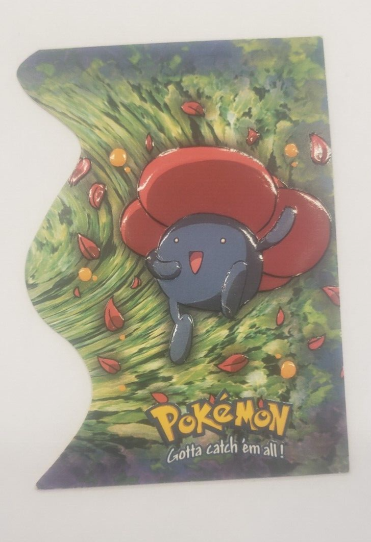 1998 Topps Pokémon EV6 of 12 #45 Vileplume Die-cut/Embossed Excellent Condition