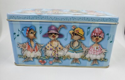 T1 Singing Birds Spring Is In The Air Carolyn Shotes Wright Tin Giftco