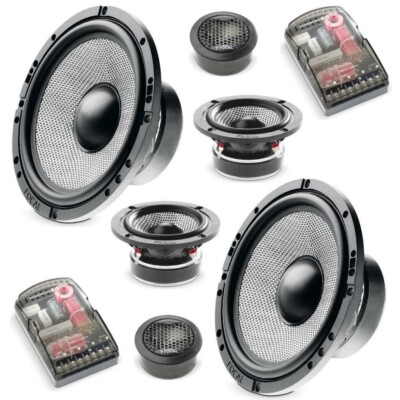 Focal 165AS3 Access Serie 6,5 Zoll 160 W 3-Wege Komponenten-Lautsprecher