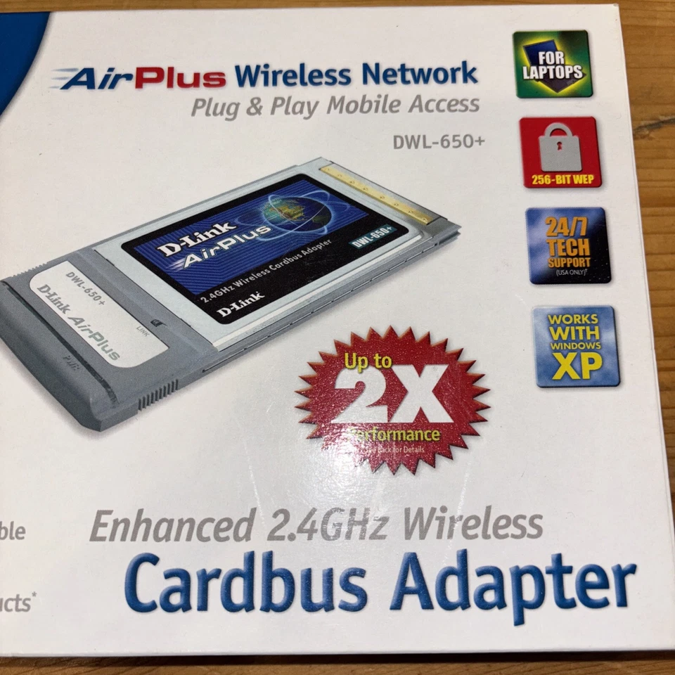 D-Link Air Plus Wireless Network Card DWL-650+ - Image 2 of 4