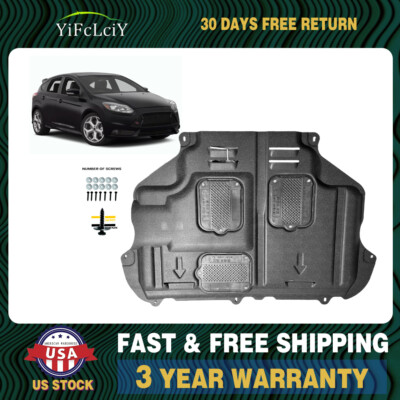 Auto Under Engine Guards Fit For 2013-2018 Ford Focus ST Splash Guand Mud Flaps