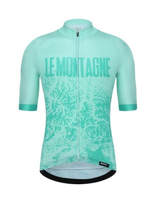light blue cycling jersey