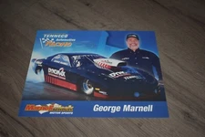 George Marnell Tennco Automotive Racing press card 1999 NHRA pro stock