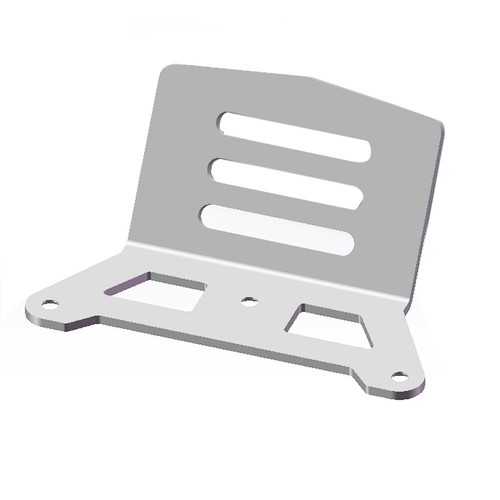 Aluminum Front Bumper For Tamiya Grasshopper 2 Hornet Wild One Blockhead Upgrade - Picture 10 of 11