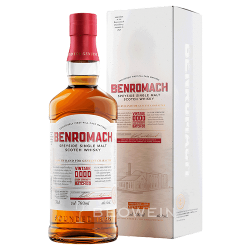 Benromach Cask Strength 0,7 l Fassstärke Speyside Single Malt Scotch Whisky