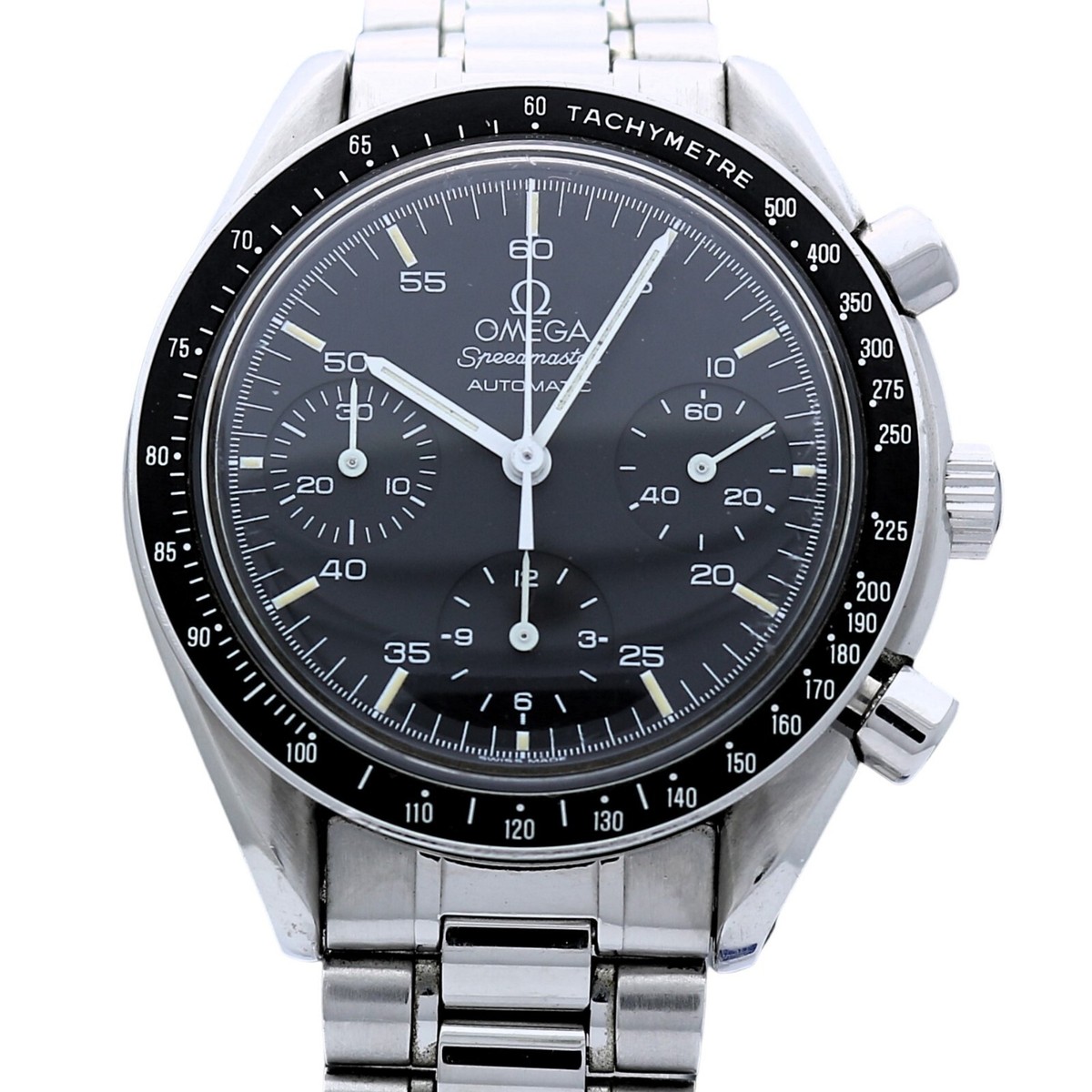 限定値下げOMEGA Speedmaster Automatic 3510.50 Omega Speedmaster Reduced 3510.50 Chronograph 39mm Auto UJ220 | eBay