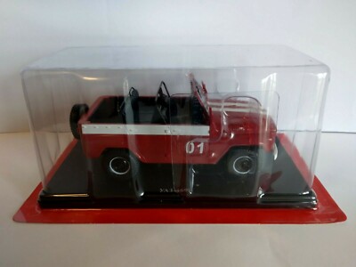 UAZ 469B In Feuerwehr L (Ost Legendäre Autos) Maßstab 1/24 Hachette G1835064