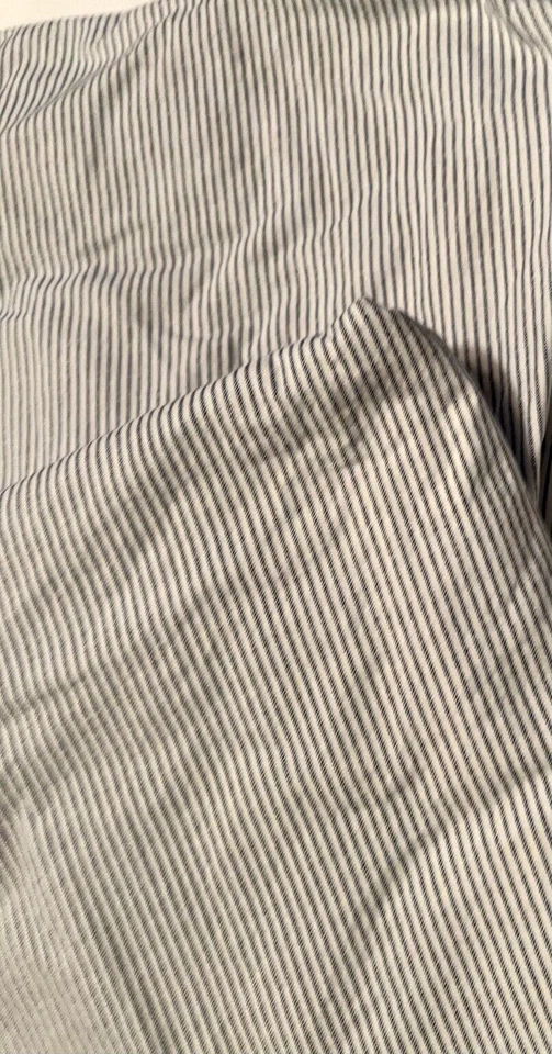 Ralph Lauren ~ Oxford Rayas Azul y Blanco ~ Talla Completa 100% Algodón Foto 4 de 4