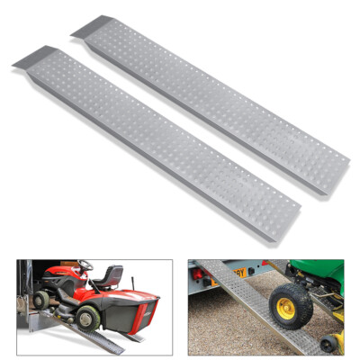 2er Auffahrrampe Rampe Auffahrschiene bis 400KG Stahl Verladerampe Motorradrampe
