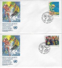 NATIONS UNIES - New York Yvert n° 519/520 FDC 