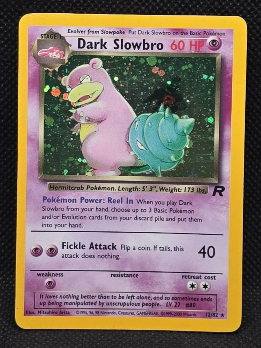 Dark Slowbro Pokémon TCG Cards for sale | eBay