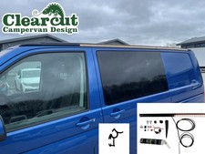 VW T5 T6 Campervan Awning Rail & Integrated LED Kit & Fitting Kit, Ford Custom