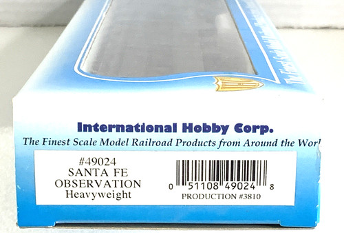 International Hobby Corp escala HO 49024 Santa Fe observación peso pesado nuevo en caja | Zustand: New