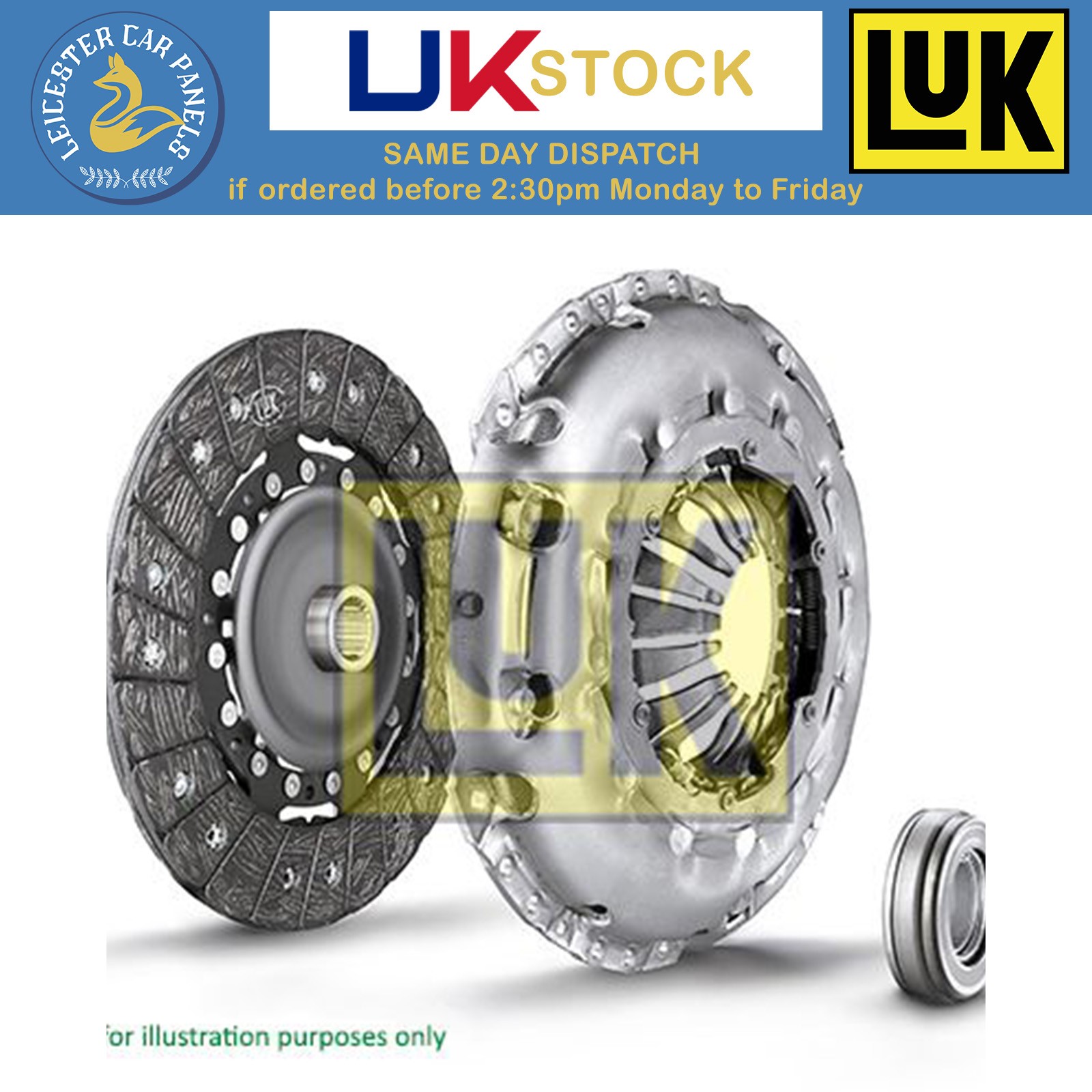 CLUTCH KIT 622 3329 00 FOR HONDA R18Z4/R18Z1 1.8L 4cyl CIVIC IX - Image 27