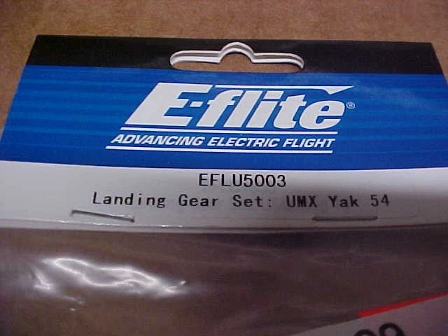 E-FLITE AIRPLANE PART EFLU5003 = LANDING GEAR SET: UMX Yak 54 - Image 2 of 2