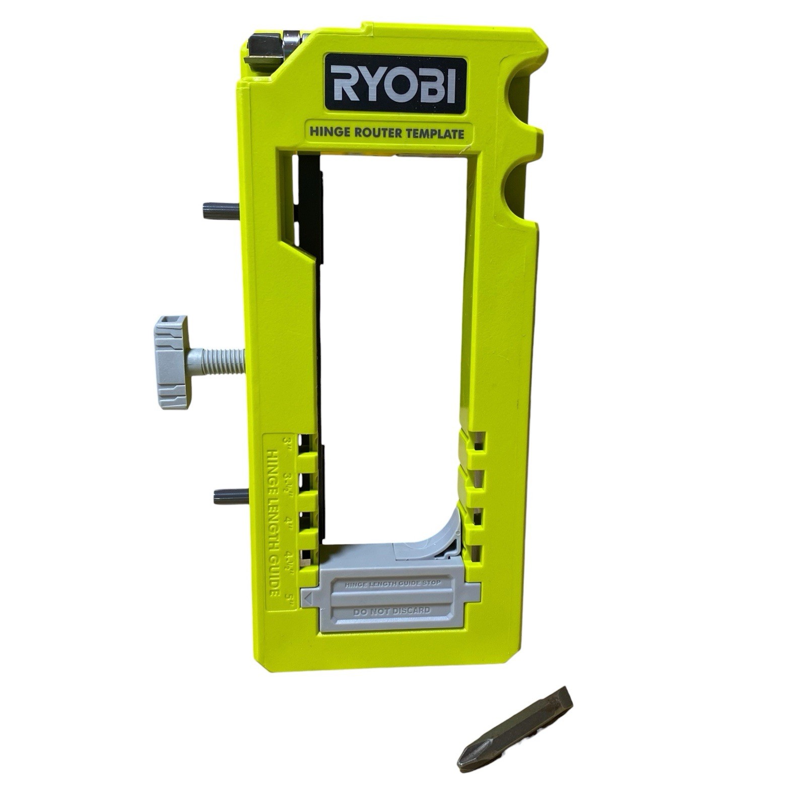 RYOBI Door Hinge Template USED