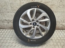 17" ALLOY WHEEL WITH DAMAGED TYRE 225/60/R17 52910-D7210 HYUNDAI TUCSON MK3 TL